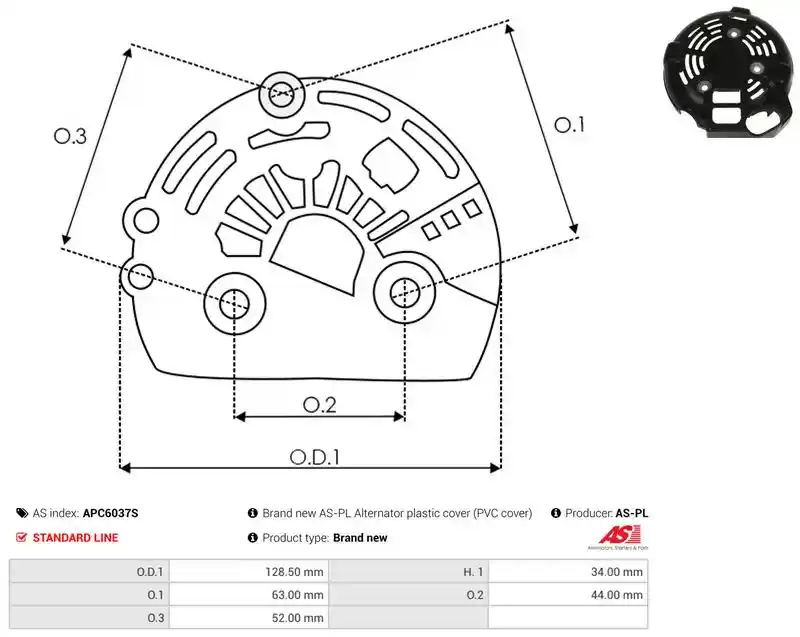 AS-PL APC6037S
