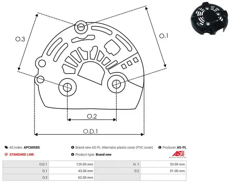 AS-PL APC6058S