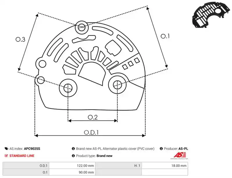 AS-PL APC9025S