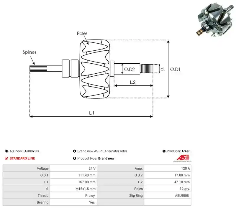 AS-PL AR0073S
