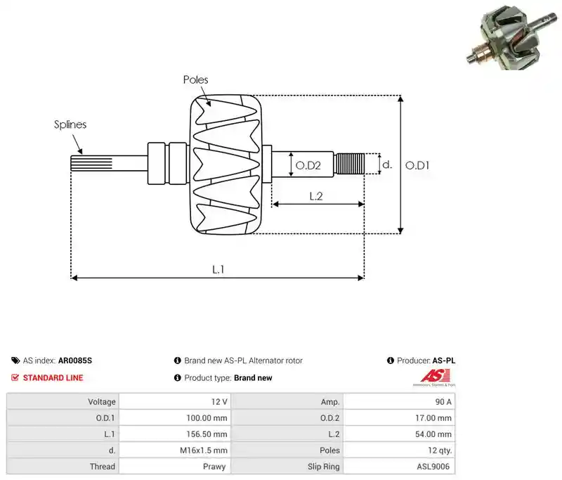 AS-PL AR0085S