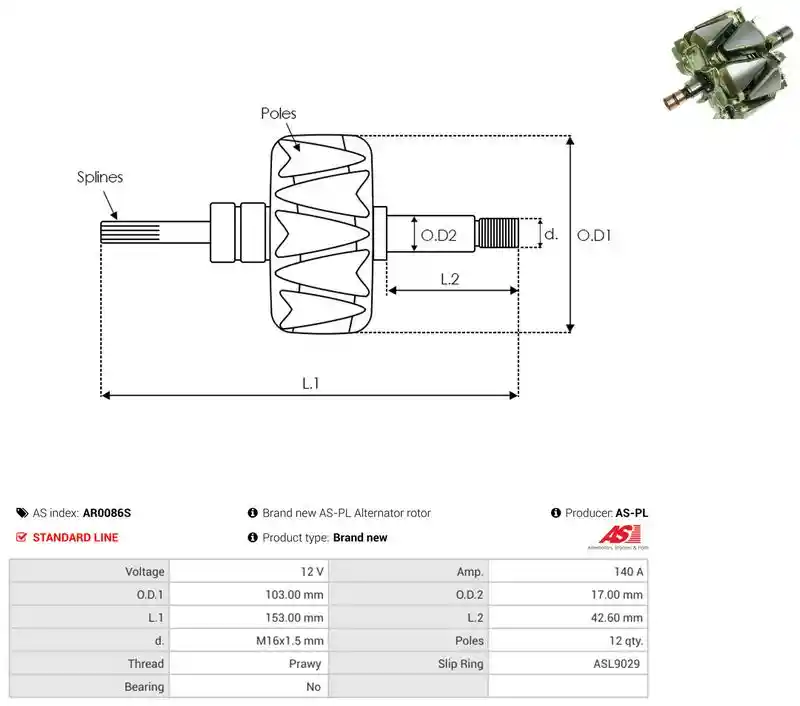 AS-PL AR0086S