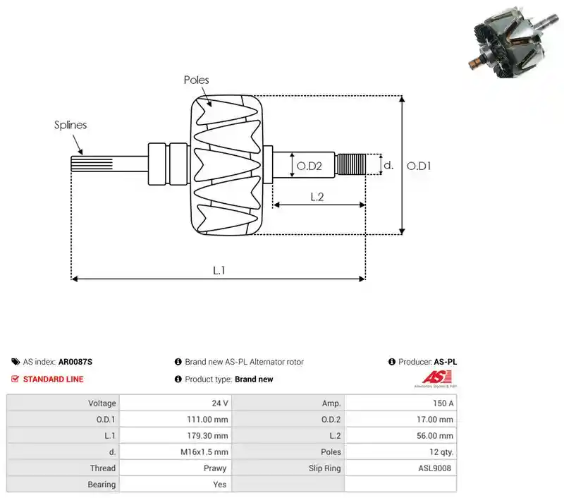 AS-PL AR0087S