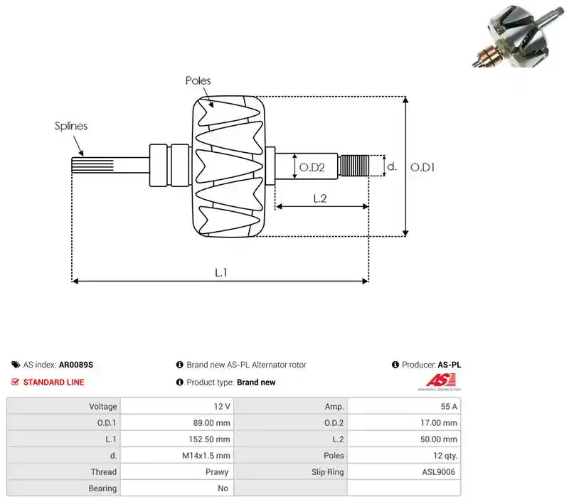 AS-PL AR0089S