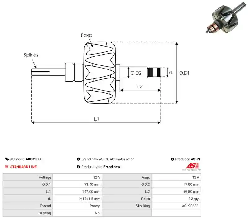 AS-PL AR0090S