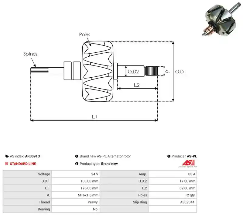 AS-PL AR0091S