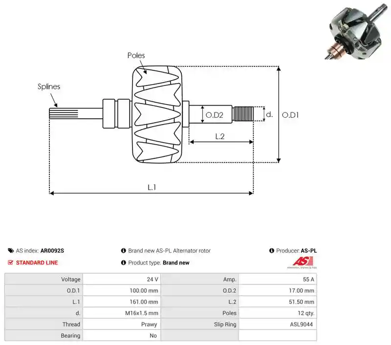 AS-PL AR0092S