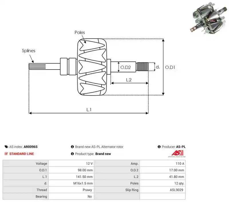 AS-PL AR0096S