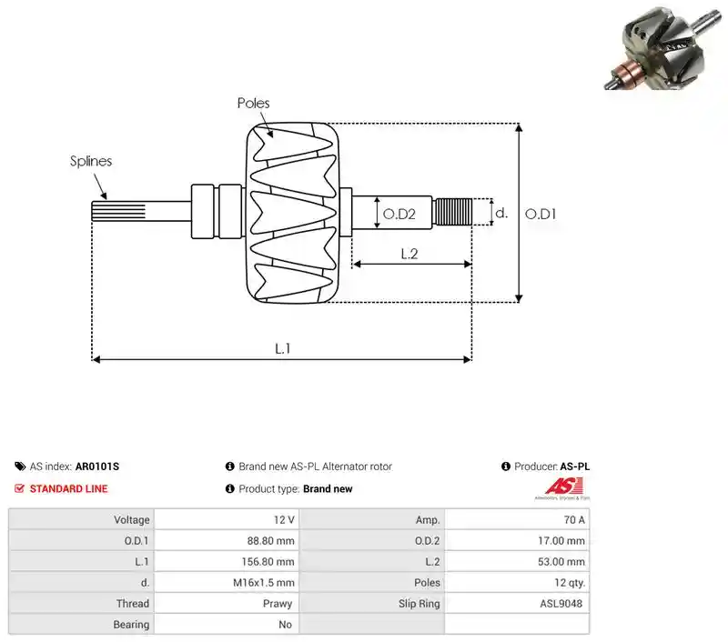 AS-PL AR0101S