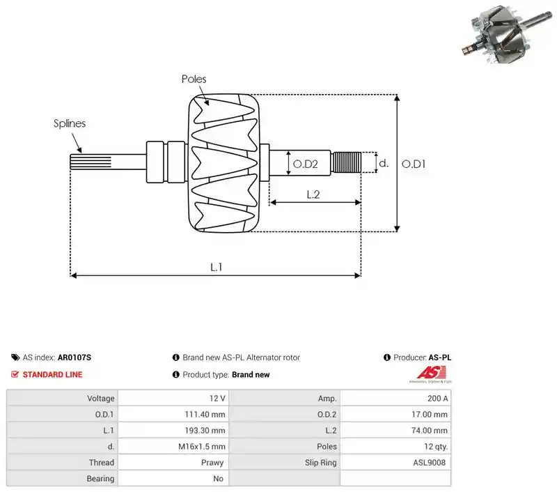 AS-PL AR0107S