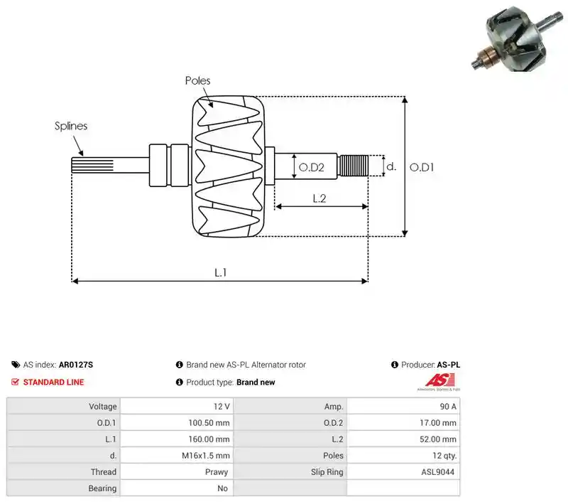 AS-PL AR0127S
