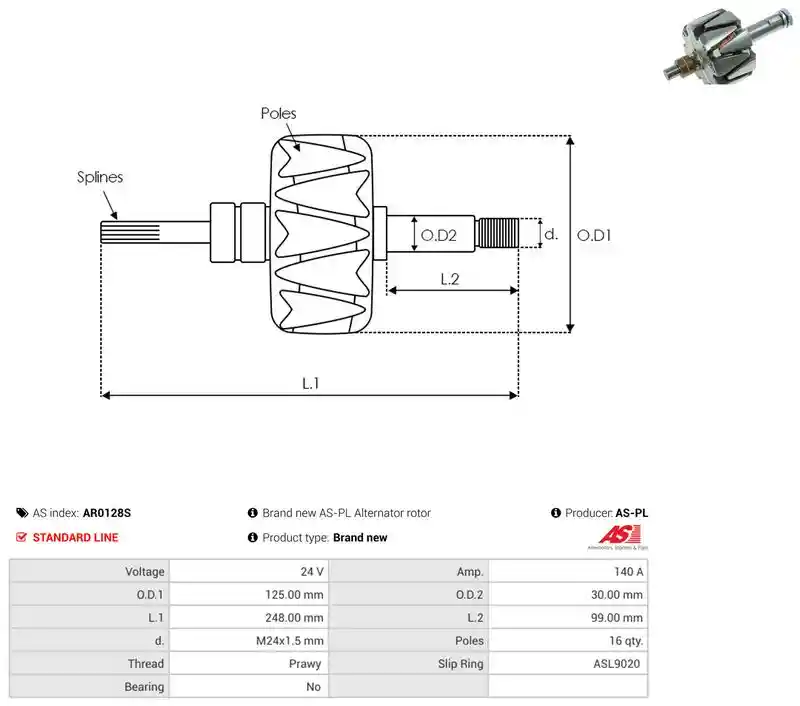 AS-PL AR0128S