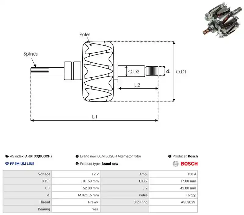 AS-PL AR0133(BOSCH)