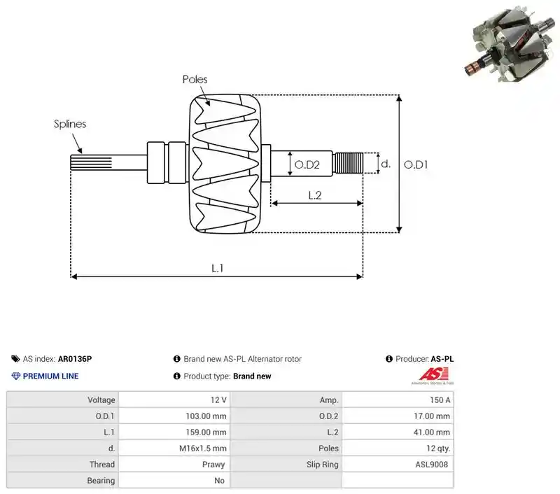 AS-PL AR0136P