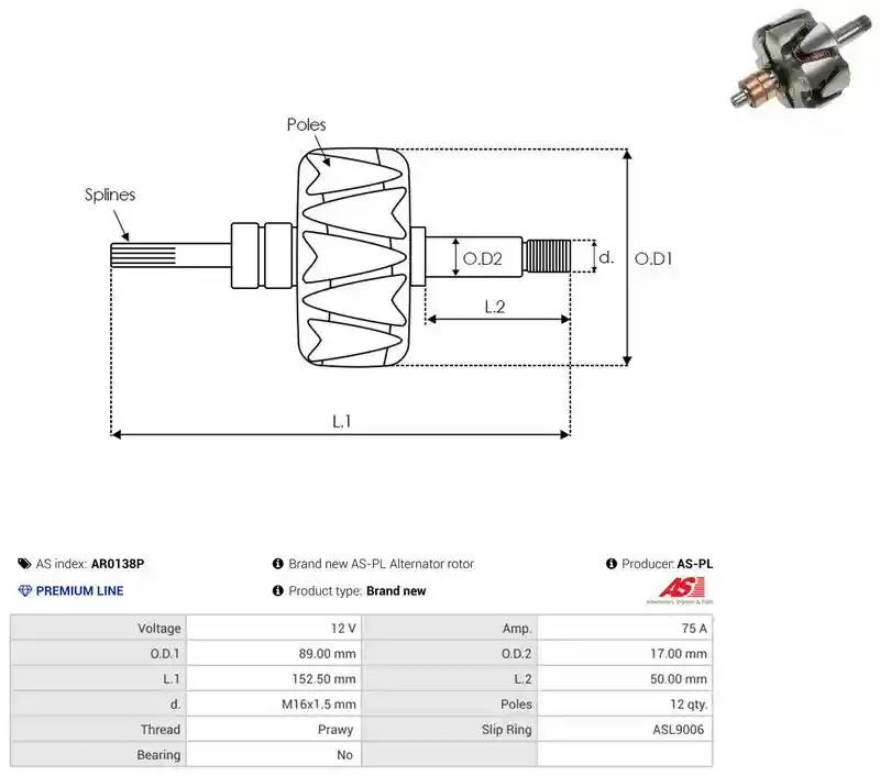 AS-PL AR0138P