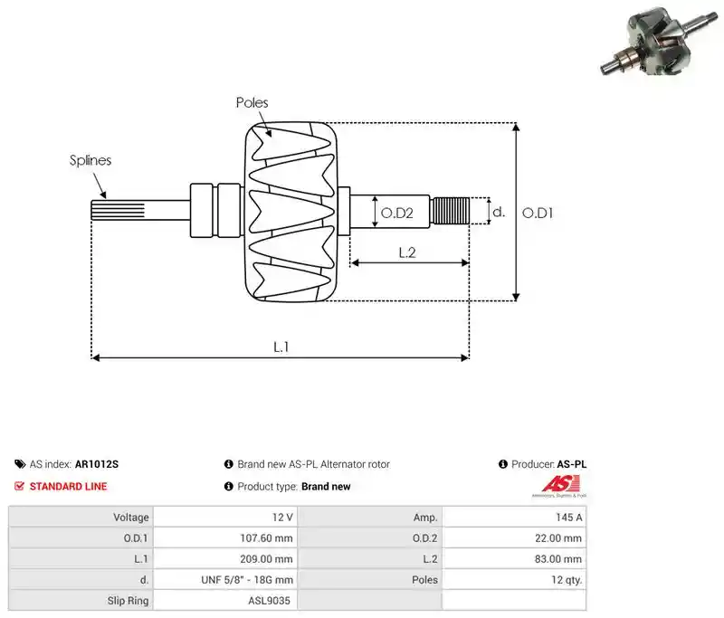 AS-PL AR1012S