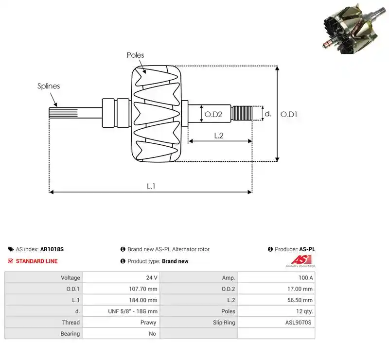 AS-PL AR1018S