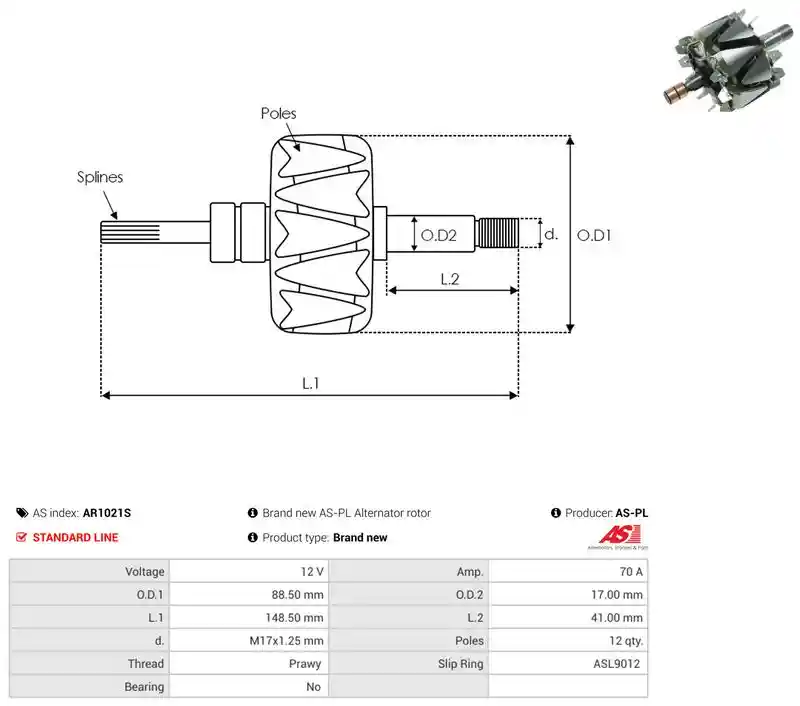 AS-PL AR1021S