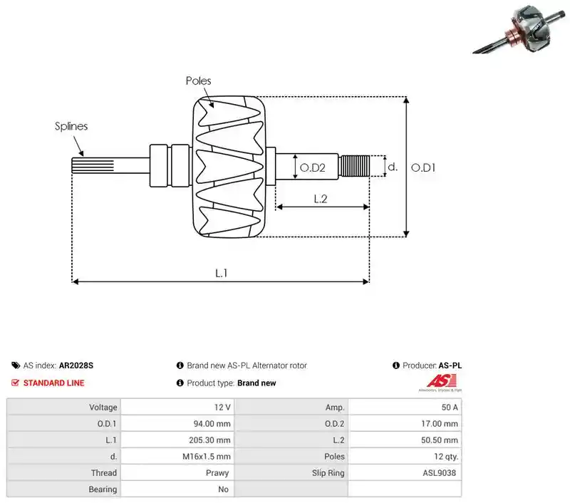 AS-PL AR2028S