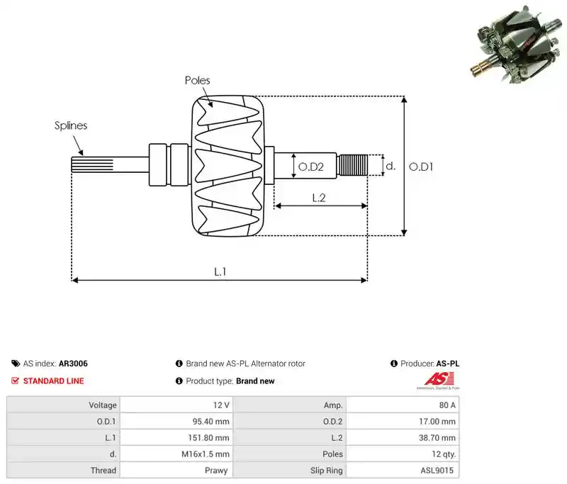 AS-PL AR3006