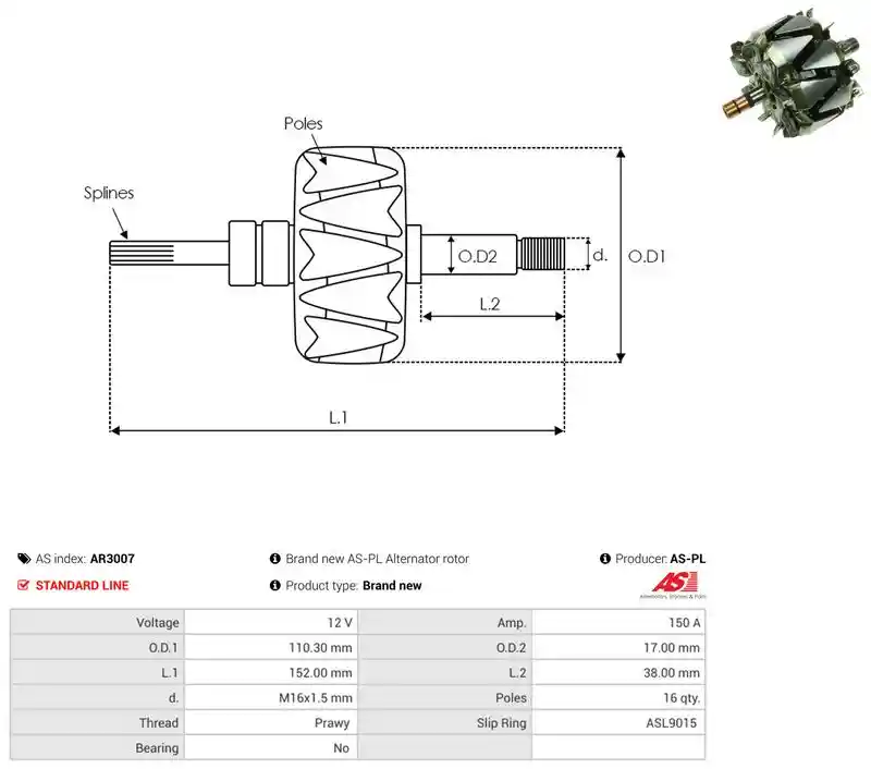 AS-PL AR3007