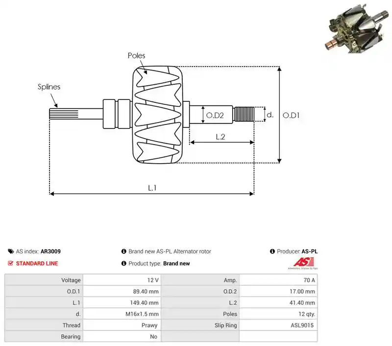 AS-PL AR3009