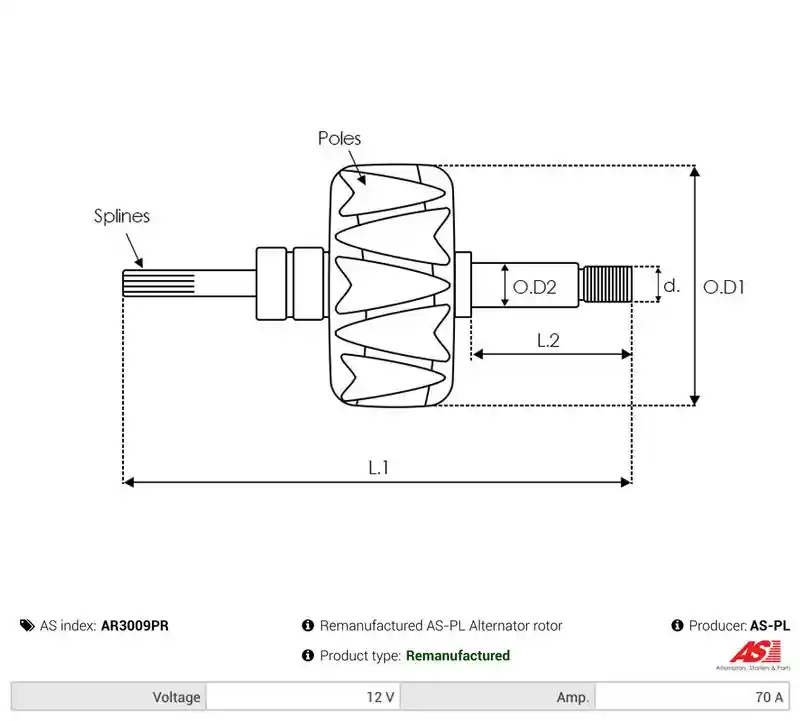 AS-PL AR3009PR