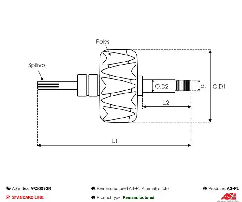 AS-PL AR3009SR