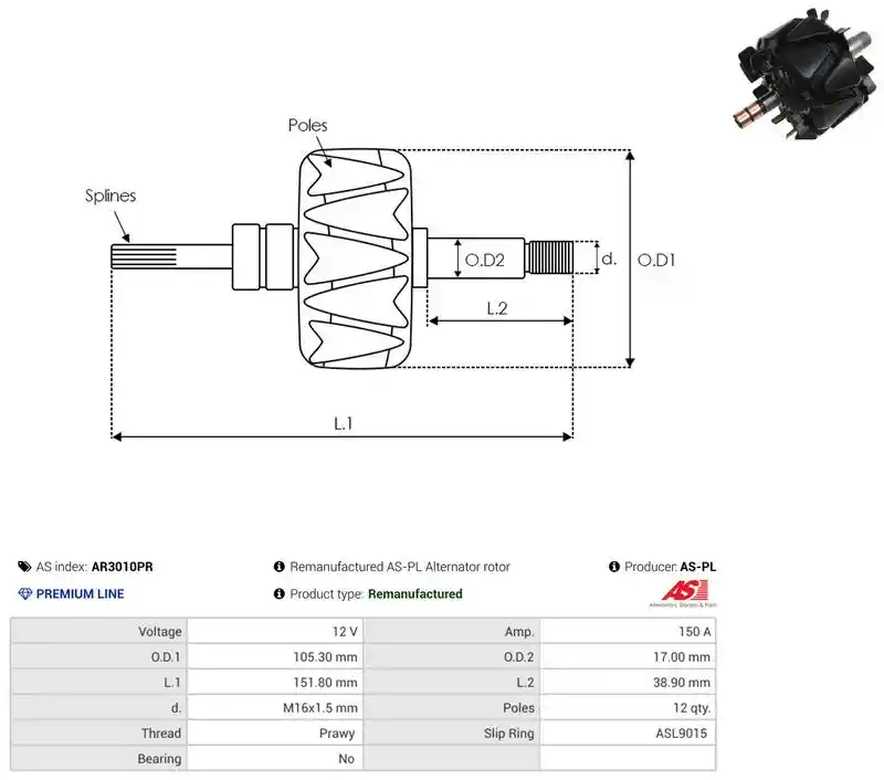 AS-PL AR3010PR