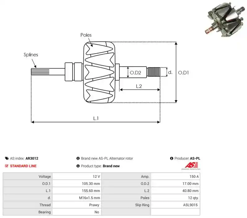 AS-PL AR3012
