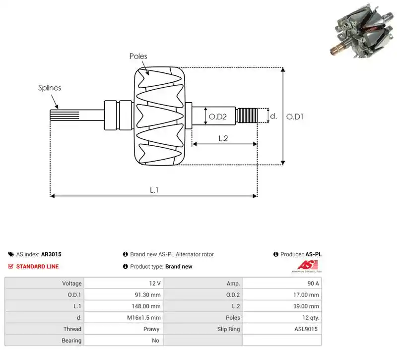 AS-PL AR3015