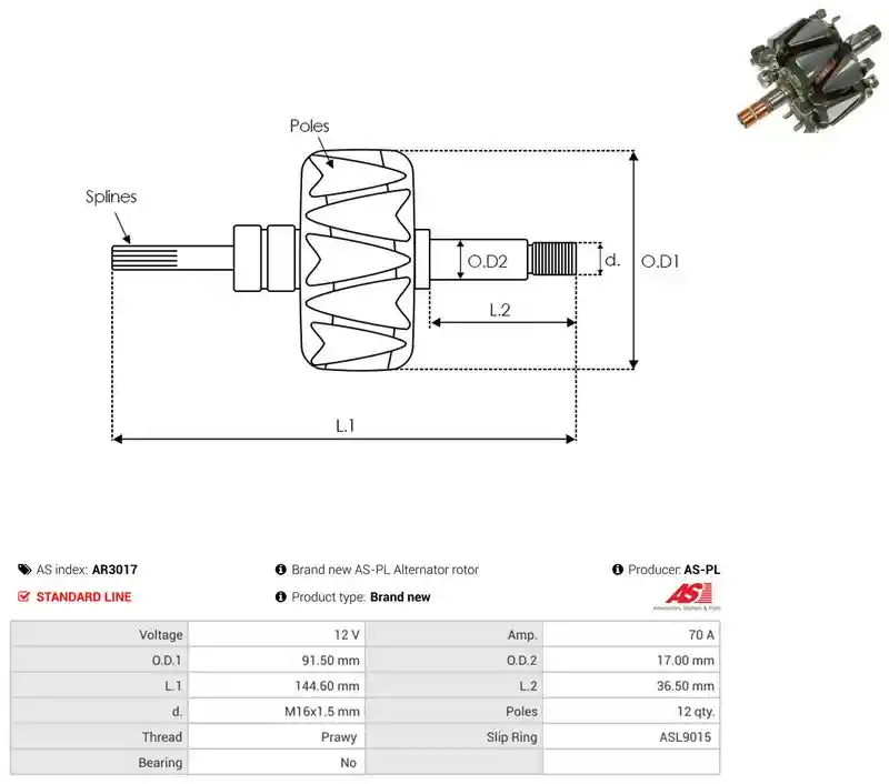 AS-PL AR3017