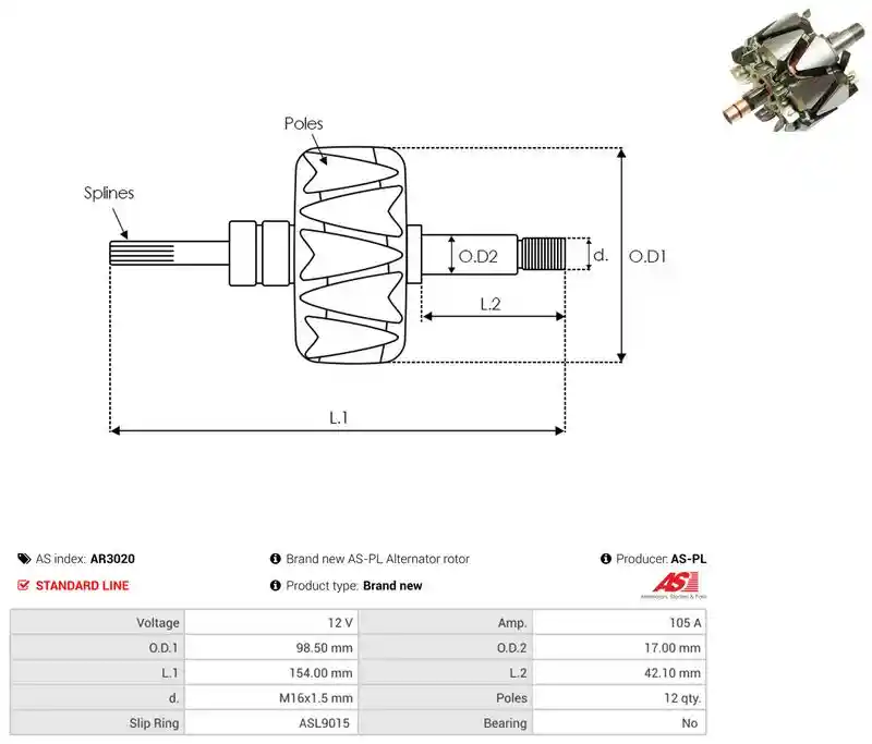 AS-PL AR3020