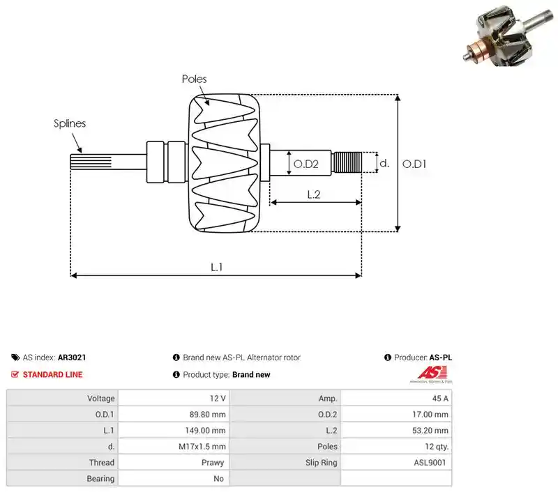 AS-PL AR3021