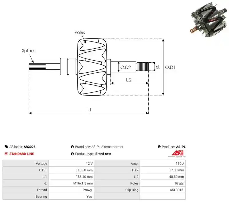 AS-PL AR3026