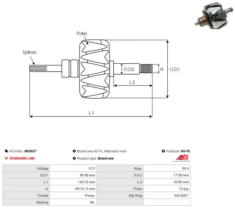 AS-PL AR3027