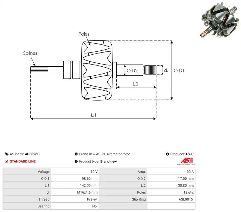AS-PL AR3028S