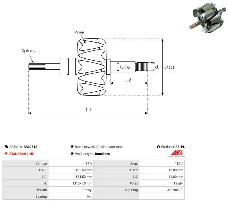 AS-PL AR3051S