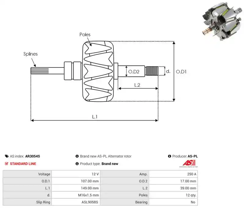 AS-PL AR3054S
