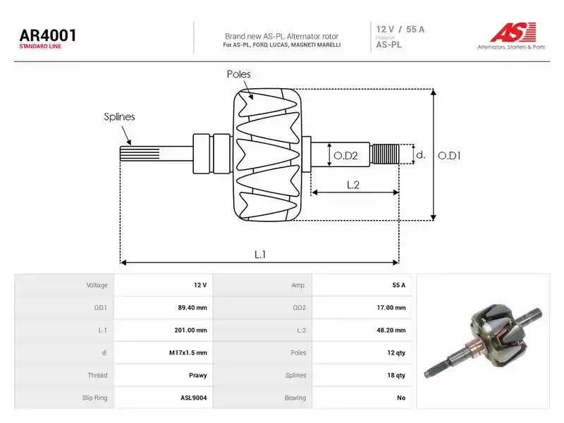 AS-PL AR4001