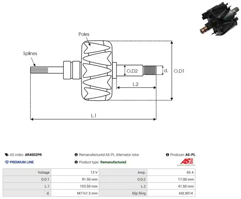 AS-PL AR4002PR