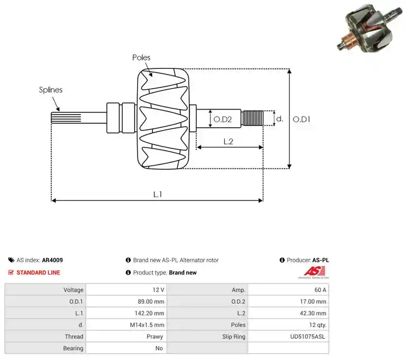 AS-PL AR4009