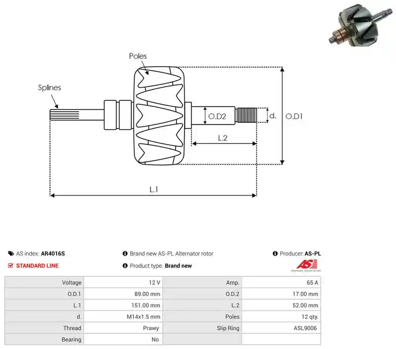 AS-PL AR4016S