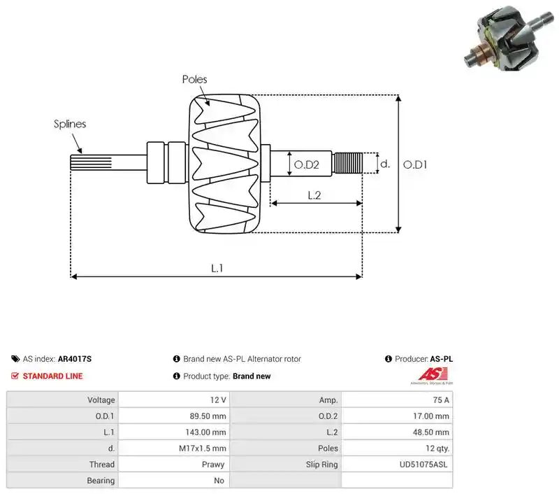 AS-PL AR4017S