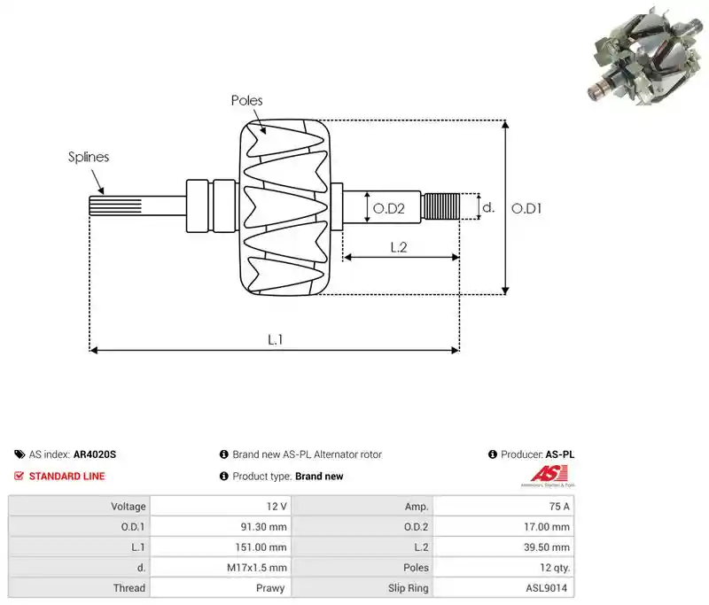 AS-PL AR4020S