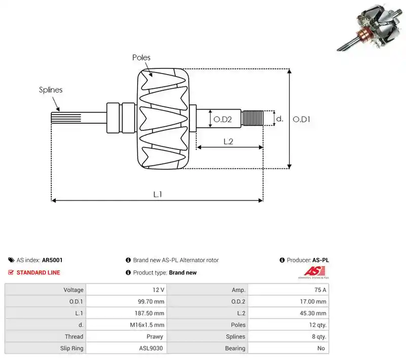 AS-PL AR5001