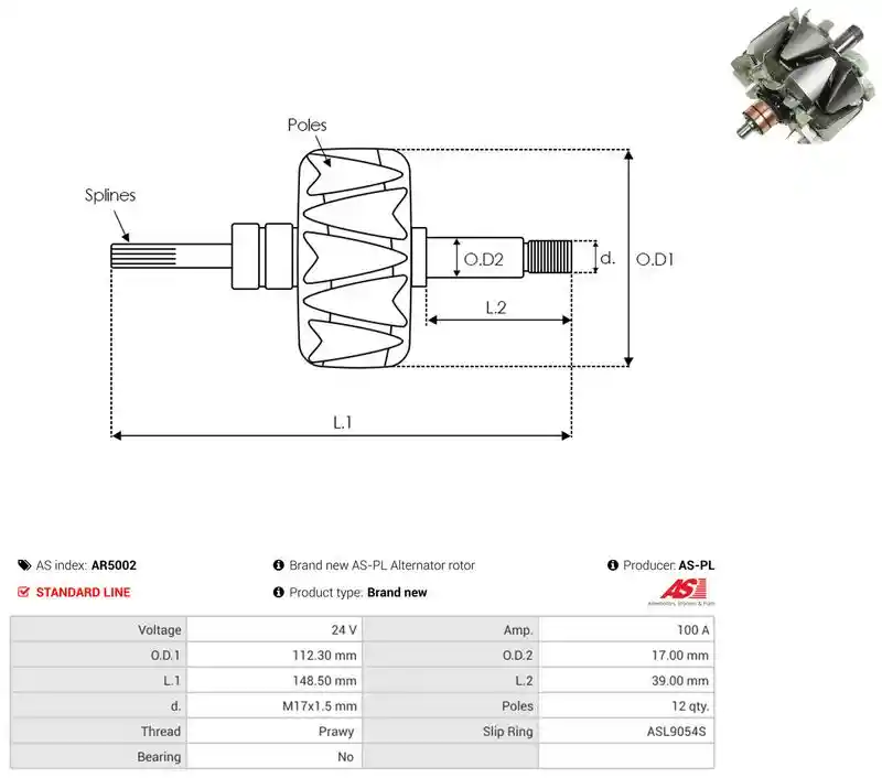 AS-PL AR5002