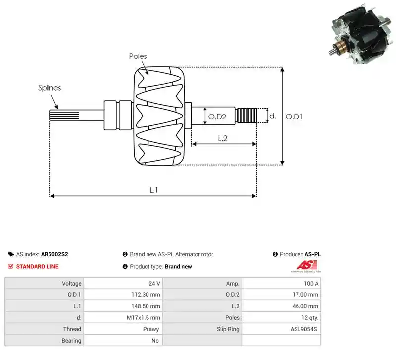 AS-PL AR5002S2