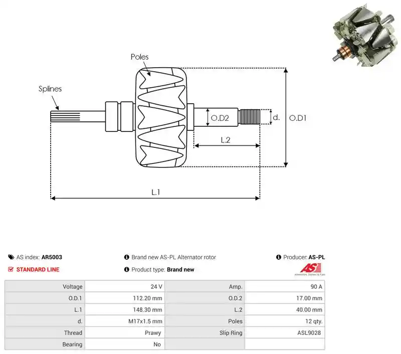 AS-PL AR5003