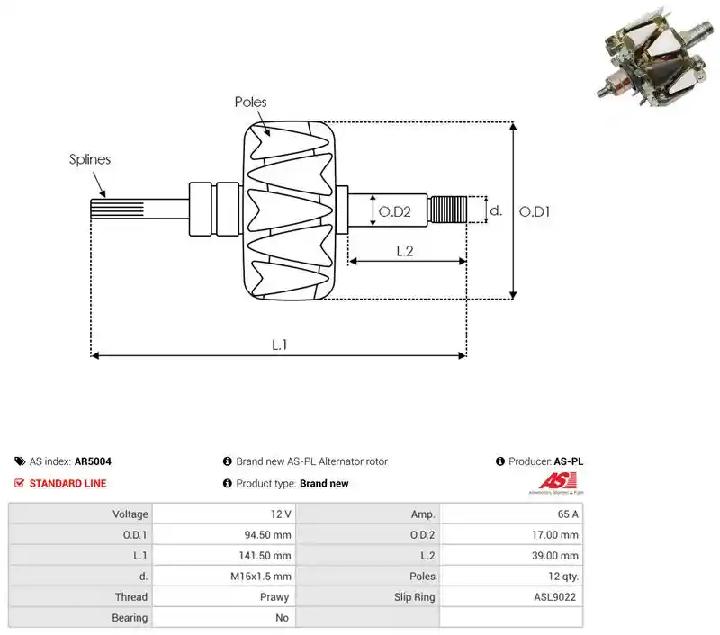 AS-PL AR5004
